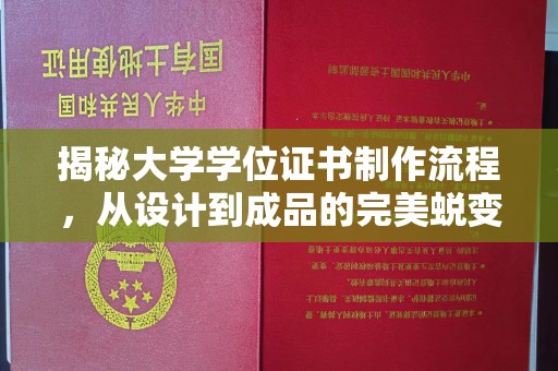 北镇揭秘大学学位证书制作流程，从设计到成品的完美蜕变
