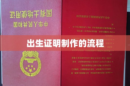 北镇出生证明制作的流程
