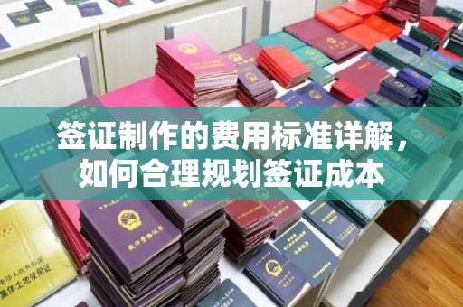 北镇签证制作的费用标准详解，如何合理规划签证成本